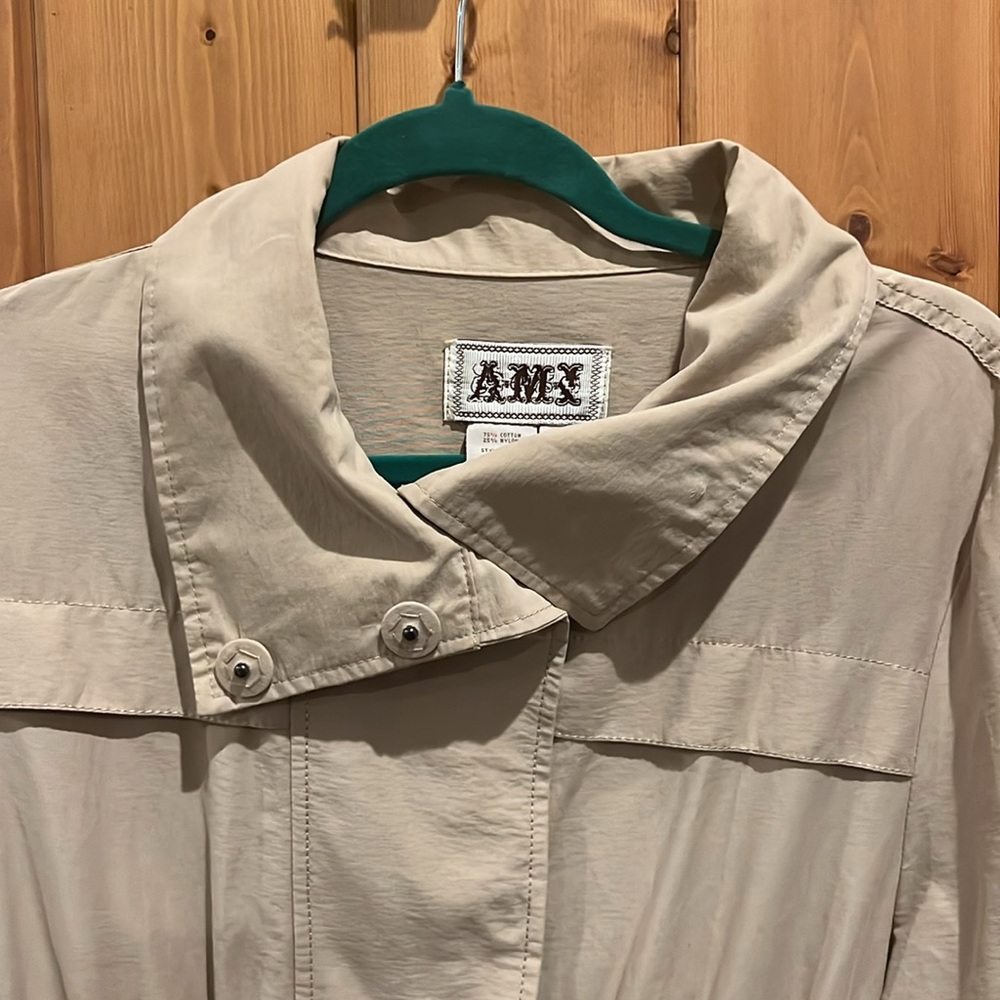 Beige Ami Jacket With Pockets Large - image 2